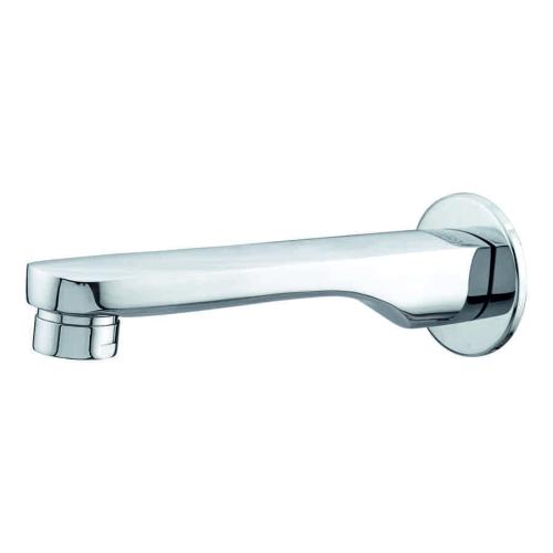 Wall Spout Plain With Wall Flange Big Size Chrome